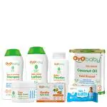 OYO BABY Everything for Baby Gift Set 7 Skin and Hair Care herbal Baby Products