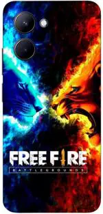 Angelsky Realme C33 Multicolor Free Fire Printed 3D Case Back Cover