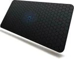 DEALZIA Textured Designer Long Mousepad, XXL Desk Mat Gaming Mouse Pad Mousepad (Black, Blue)