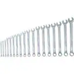 Taparia Best Ring & D E Carbon Steel Combination Spanner Set, Size: 6-32MM | Anti-Slip & Anti-Corrosion Resistance | Spanner Wrench Set, Metric Spanner Set, Professional Spanner Set, Industrial Spanner Set, DIY Spanner Set, Best Spanner Set