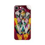 GADGETSWRAP Printed Vinyl Skin Sticker for Apple iPhone 13 - WONDER WOMAN SKULL