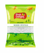 Pink Delight | Natural & Organic | Mishri Crystal | Mishri Cutting | 1 Kg Pack