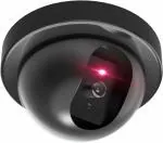 Wolblix Dummy Fake Security CCTV Dome Camera with Flashing Red LED Light