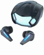 Digiwins M5 Gaming TWS 13mm HD Dynamic Driver, Thumping Bass, Touch Controls 5.2 Bluetooth Headset (Black, True Wireless)