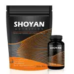 Shoyan Nutrition Combo Of Proteases Digestive Enzymes And Raw Whey Protein - 1000 g (Pack of 2)