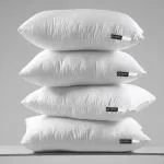 Dr.Soft Cotton-Pillows Cotton Nature Sleeping Pillow Pack of 4 (White)