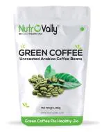 NutroVally Green Coffee Beans For Weight Management Instant Green Coffee -100 GM