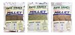 Kwik Snack Combo Pack of 3 - Kodo , Foxtail & Little Millets Unpolished Pouch ( 400 GM Each)3 x 400 GM = 1200 GM