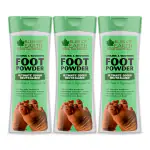 Bliss of Earth Foot Powder With Neem & Peppermint Oil, Ultimate Odour Neutralizer 3X100gm