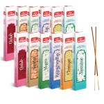 Archita Yog mantra All in 1 White Incense stick (Pack of 12)