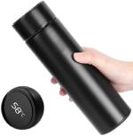 Shopfleet Steel Wall Smart Flask Vacuum Insulated Water Bottle with LED Temperature Display