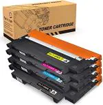 TRENDVISION C406S CLT-406S Combo Color Toner Cartridge for Printers CLP-360 365 365W 366 366W 368, CLX-3300 3305 3305FW 3306 3306W 3305FN, SL-C410W Sl-C460FW Sl-C460W