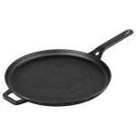 Vinod Legacy Pre-Seasoned Cast Iron Dosa Tawa , 28 cm Diameter , Non Toxic, Enamel Free, Coating Free, Black, 1 Piece