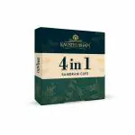 Kausthubham 4 in 1 Sambrani Dhoop/Havan Cups for Pooja (12 Pcs)-Pack of 1