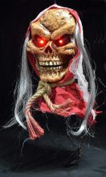 My Party Suppliers Sound and Light Halloween Decoration Hanging Ghost Animated Props