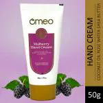 Omeo Natural Mulberry Hand Cream for Dry & Rough Hands Moisturization for Men & Women (50 g)