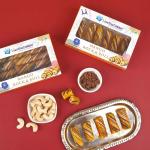 MEETHADABBA Mango Chocolate Roll Mithai Sweets, 200 g - Pack of 12