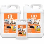 Fivanta Dish Wash Liquid 11 Liter Orange Refill Pack, Leaves No Residue, Grease Cleaner for All Utensils