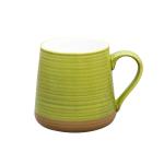 Clay Craft - Ava Ceramic Coffee Tea Milk Mug, 1-Piece, 300Ml, Flora Green
