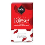 SAFAL Rose Handcrafted Handmade Incense Sticks | Dhoop Stick for Pooja | Agarbatti with Natural Fragrance | Soothing & Long-Lasting Aroma for Puja, Meditation, Yoga (Pack of 4x100)