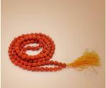 Feel Touch Mart Certified Rudraksha Mala for Men & Women Natural Rudraksha Bead Jaap Puja Astrology Mala