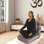 Kawachi Delux 5 Angle Recliner Folding Adjustable Relaxing Buddha Yoga Meditation Chair Backrest Floor Chair
