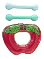 GrestWater Filled Soft BPA-Free Cooling Apple Shape Teether