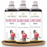 NATURREL Fat Loss & Slim Care Juice for Supports Weight Management | Pure & 100% Ayurvedic | No added sugar | Comes in a Pack of 3