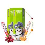 Chillzy-Freeze Pops - 12 All Natural Ice Pops - Single Flavor - Teeth Friendly - 70ml each - 1 Pack (Cherry Berry)