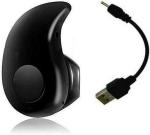 TIGENECY S530 Hands-Free Bluetooth Headset with USB Charging Cable (Black)