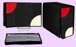 GUTSAV SALES COMPUTER COVER 3 SET COVER 22 INCH MONITER, KEYBOARD, CPU COVER 3 SET 22 INCH