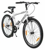 VESCO Downtown Cycle 26-T Bicycles for Men & Women | Ideal for: 18+ Year (White)