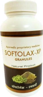 Poly Care Ayurvedic Relief From Constipation, Indigestion With Isabgol - Bowel Regulator Softolax-Xp Herbal Granuals - 80gm