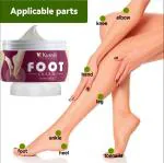 KURAIY Anti Crack Foot Cream Heel Cracked Repair Vitamin E Anti-Drying Crack Foot Cream Removal Dead Skin Hand Feet Care 50g