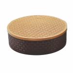 NAKODA 7 SECTION BOX | MASALA BOX | RANGOLI BOX | MEDICINE BOX | TAILORING ITEM | DRY FRUIT BOX | MULTIPURPOSE MASALA BOX | NEBULA DARK BROWN