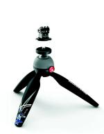 Manfrotto MKPIXIEX-BK Black Stainless Steel Mini Tripod