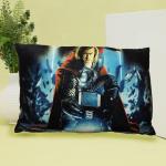 JUZZII Velvet Thor Super Hero Cushion Pillow for Home Decor Size Inch - 12x16