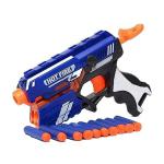 Myhoodwink Hot Fire Blaze Strom Gun With 10 Soft Bullets Long Range Shooting Gun Toy For Kids (Blue)