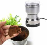 HEMIZA Coffee Grinder Multi-Functional Electric Stainless Steel Herbs Spices Nuts Grain Grinder, Portable Coffee Bean Seasonings Spices Mill Powder Machine Grinder Machine for Home and Office