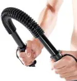 Ample Wings Flexible Strength Chest Shoulder Arm Rod Spring Exerciser Power Wrist Hand Gripper Rod for Biceps and Chest Workout (1Pc) (20 Kg)