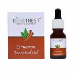 ROOTNEST Cinnamon Essential Oil | Warm Cinnamon Spice | Derived from Cinnamon Bark | Prized Aromatic & Spicy | Used in Cooking, Baking & Aromatherapy | 15ml
