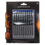 Pentonic B RT Ball Pens Blister, 0.7 mm Tip, Blue Ink, Pack of 1