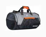 Wincey Grey Polyester Duffle Bag Without Wheels For Boys And Girls - 20 L