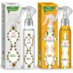 ST-JOHN Nargis & Eucalyptus & Jasmine & Sandalwood Room Freshener Spray for Home and Office With Trigger Pump 220ml Pack of 2