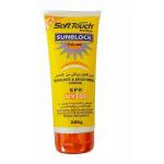 24 CARE HEALTH & HYGIENE Soft Touch SUNBLOCK SPF 60 Anti Aging Sunscreen For Men and Women (Cream) - 200g (With Vitamin C)