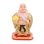 Make A Wish Udee Gold Plastic Buddha Statue Idol