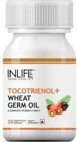 Inlife Tocotrienol with Wheat Germ Oil Supplement, Vitamin E Family (30)