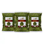 90's MILL Green Peas Vatana Namkeen Snack Perfect Evening Snacks | Fried Green Salty & Spicy Masala Peas/Vatana/Matar Namkeen | Chatpata Matar Favourite Savoury Snack-250*3Pack