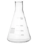 Pasco Borosilicate Glass Conical Flask For Scientific And Multi Purpose Use, 1000 Ml