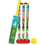 WORLD WIDE WISHES Multicolor Unbreakable Plastic Cricket Kit Set For 2 to 6 Yrs Kids